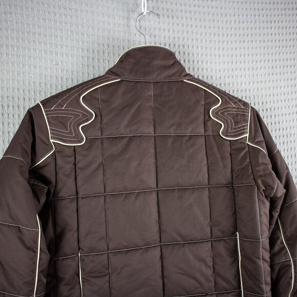 Vintage Puma Racing Jacket bomber Womens Medium Y2K - Picture 8 of 8